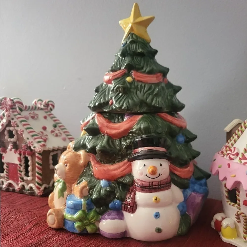 Potter & Smith Christmas Tree cookie jar